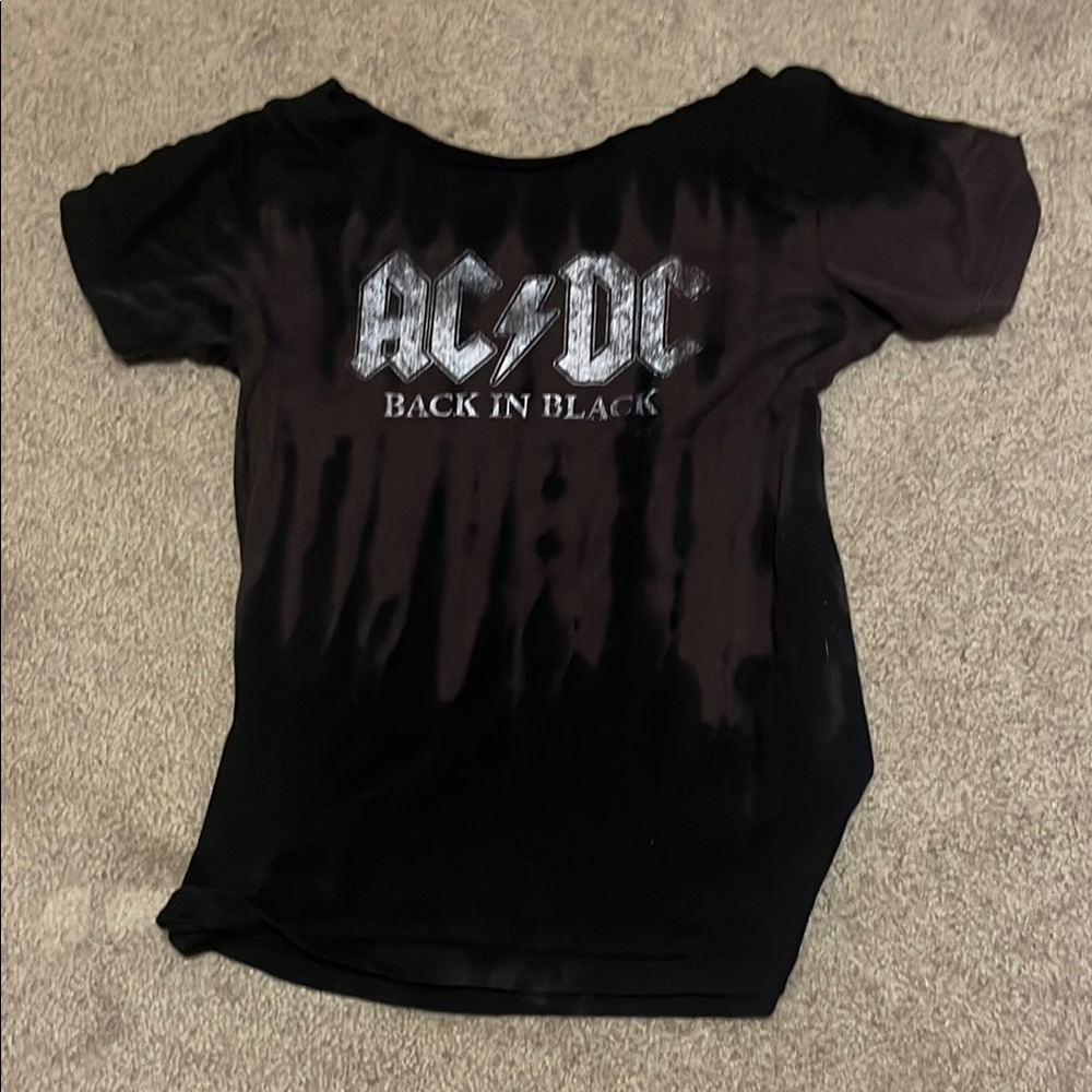 Elegant Black Satin Blouse